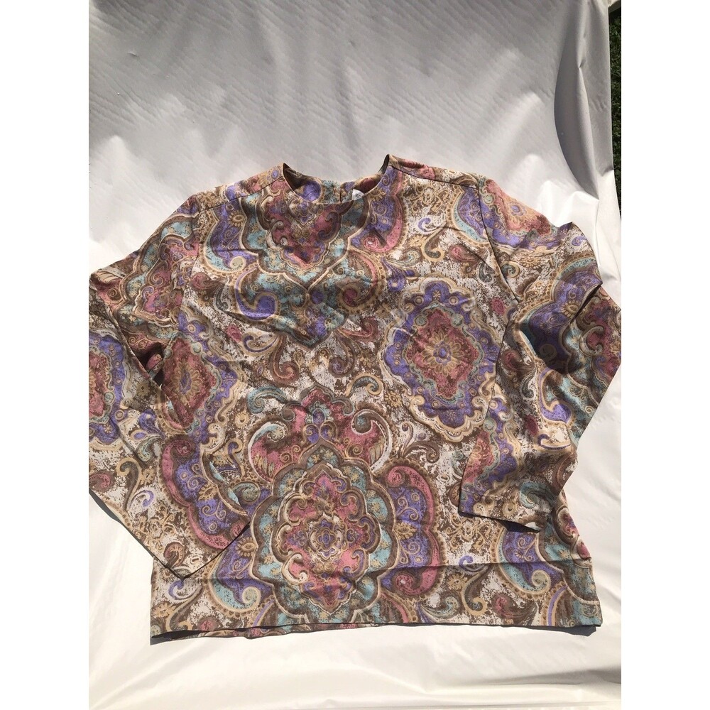 Around Town Womens Size 12 Vintage Blouse